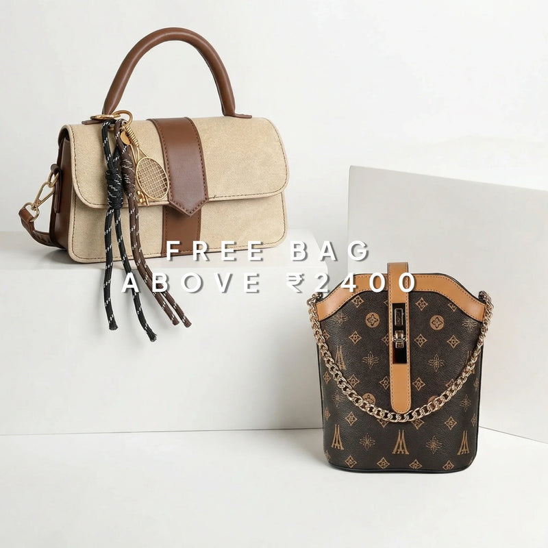 Free Bag Above ₹2400