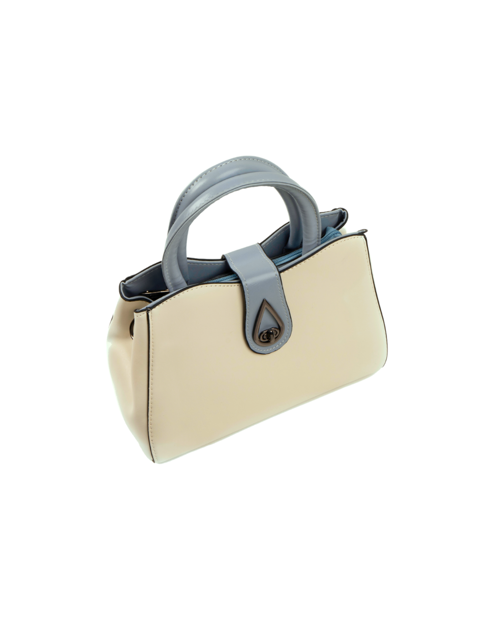 Ivory Mist – Two-Tone Compact Tote