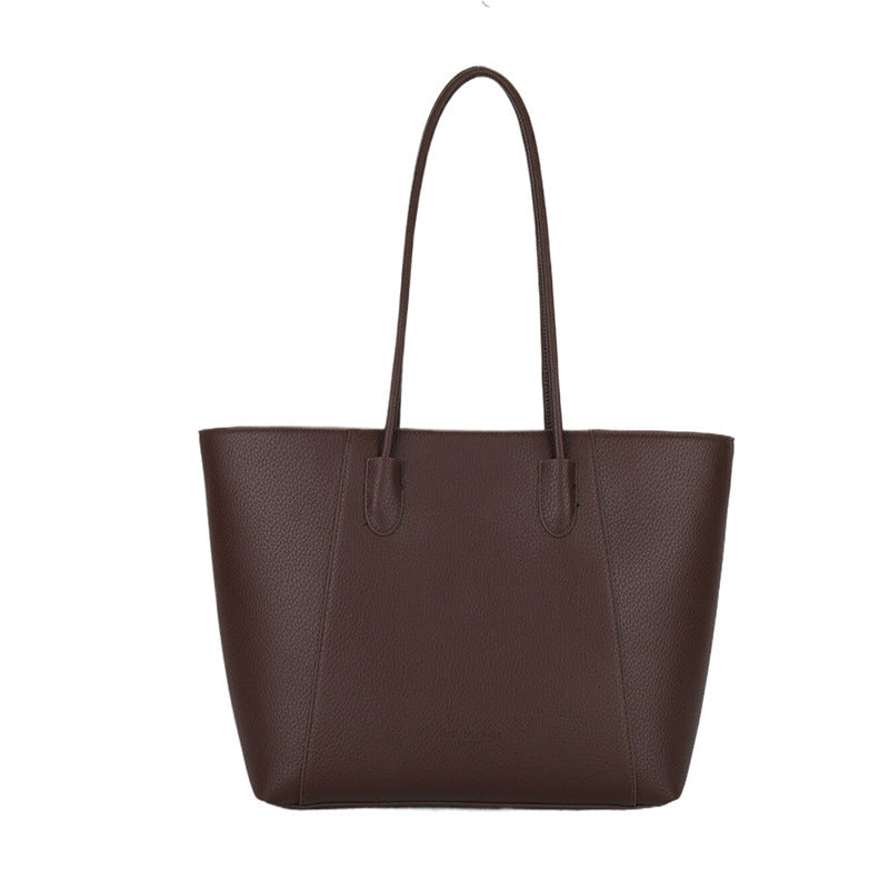 Classic Beige Tote Handbag
