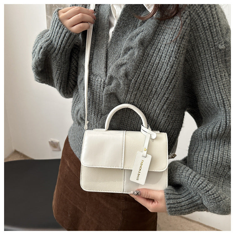 Soft Blue Statement Mini Crossbody bag