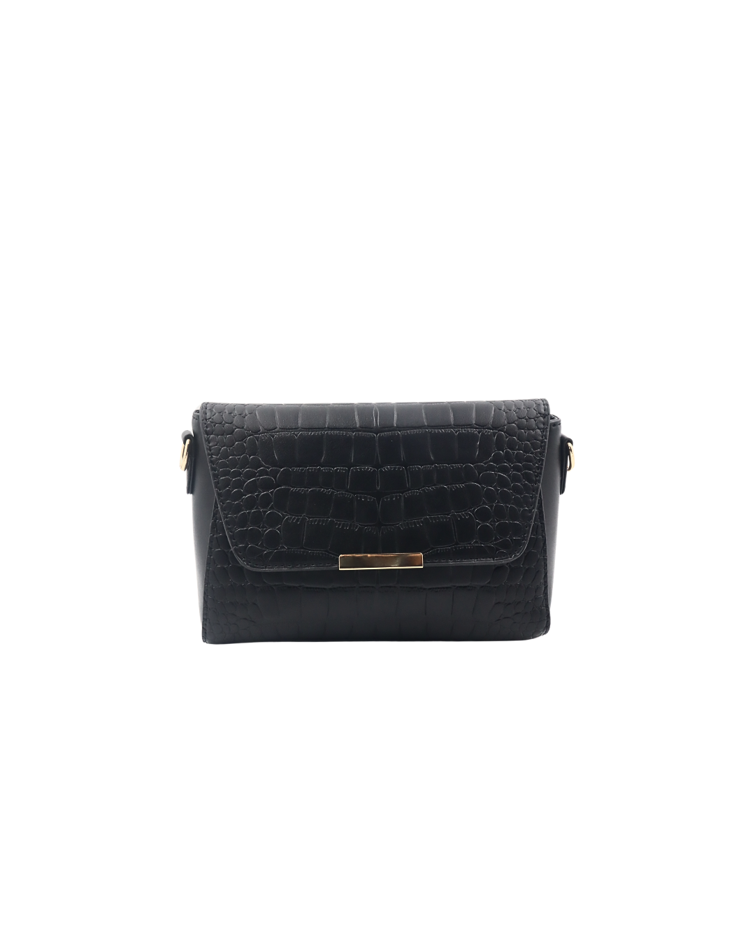 Elegant Ivory Textured Crossbody Bag
