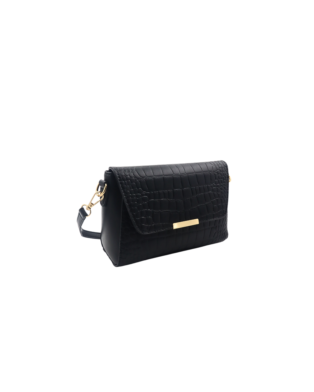 Elegant Ivory Textured Crossbody Bag