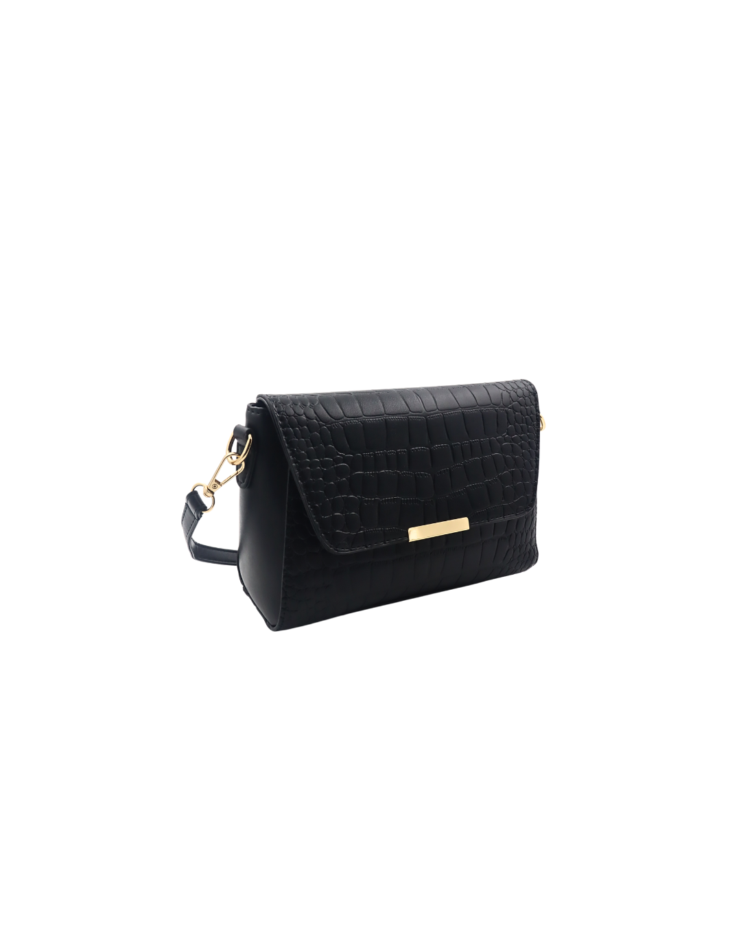 Elegant Ivory Textured Crossbody Bag