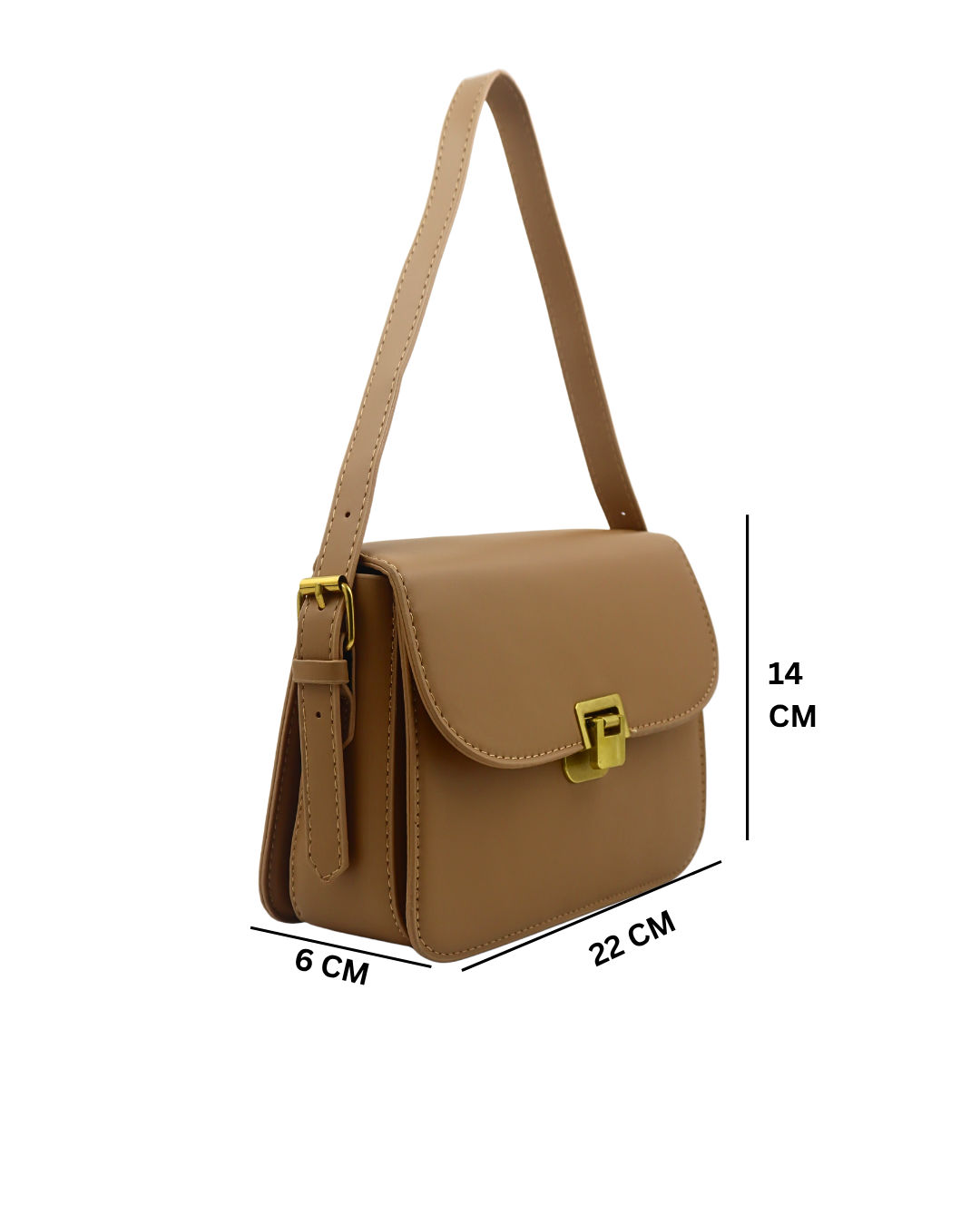 Caramel Bond – The Classic Mini Flap