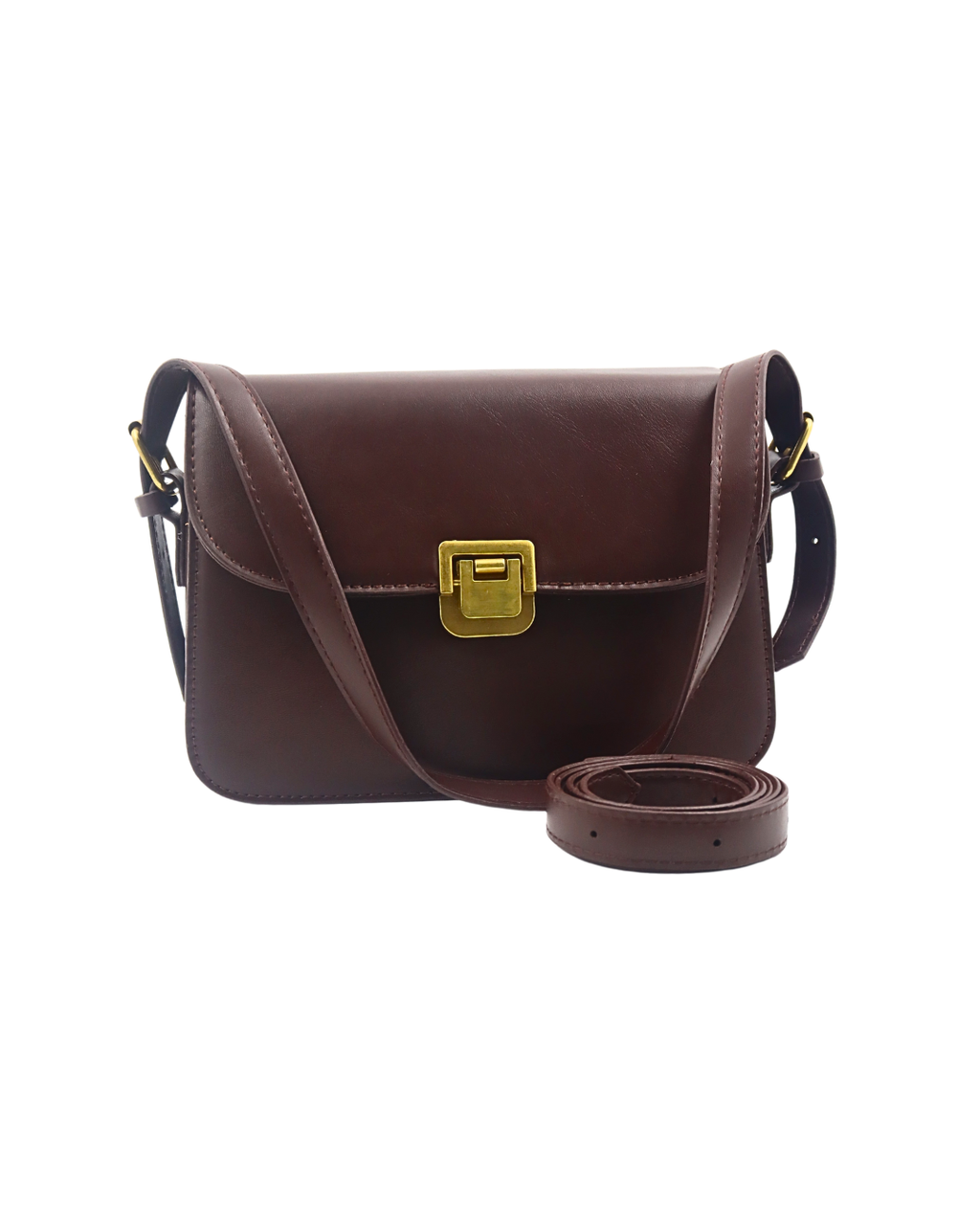 Cocoa Vault – The Petite Lock Satchel