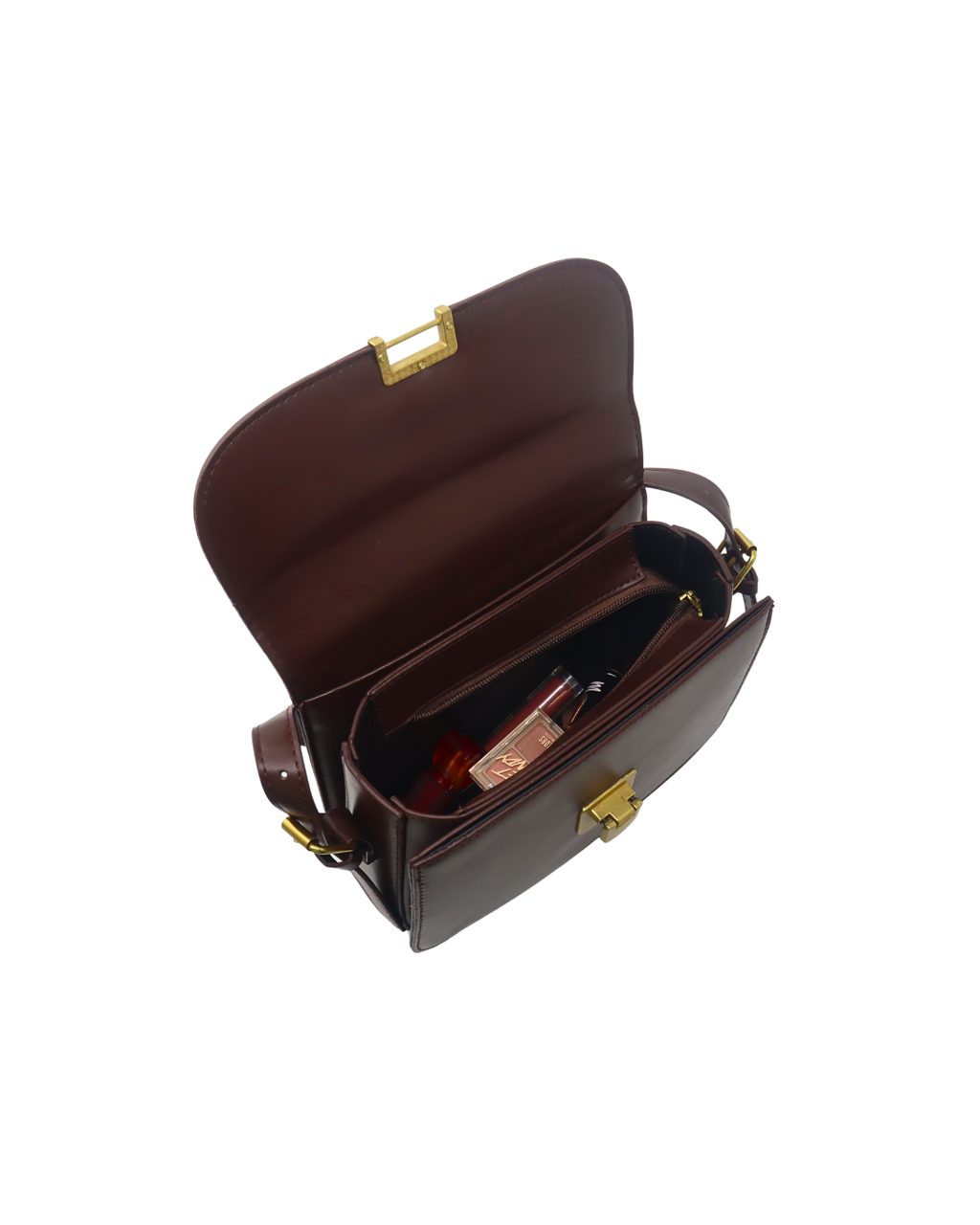 Cocoa Vault – The Petite Lock Satchel