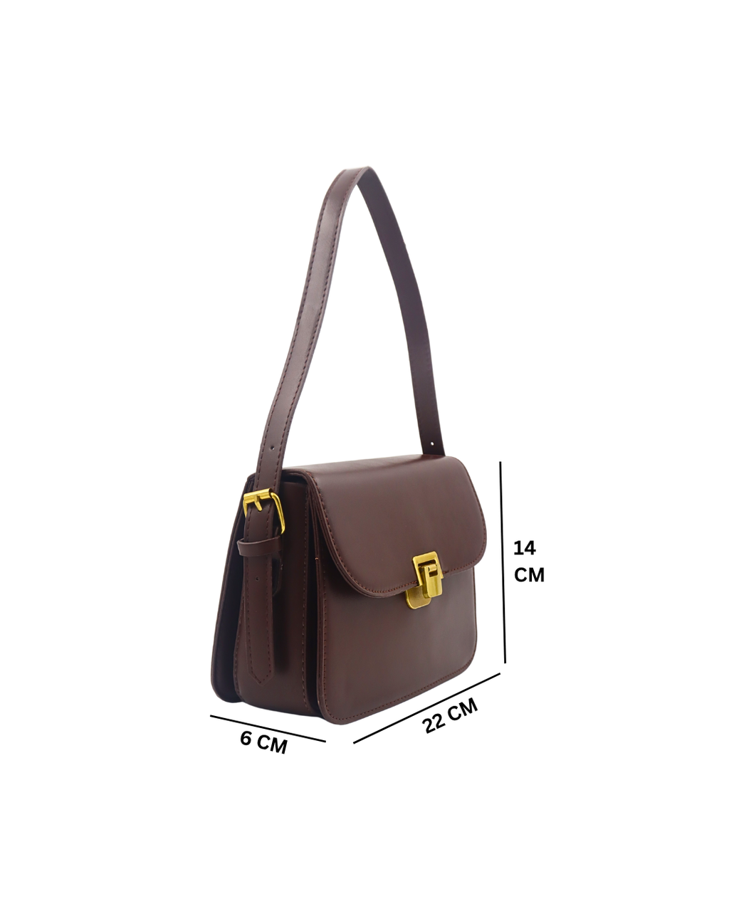 Cocoa Vault – The Petite Lock Satchel