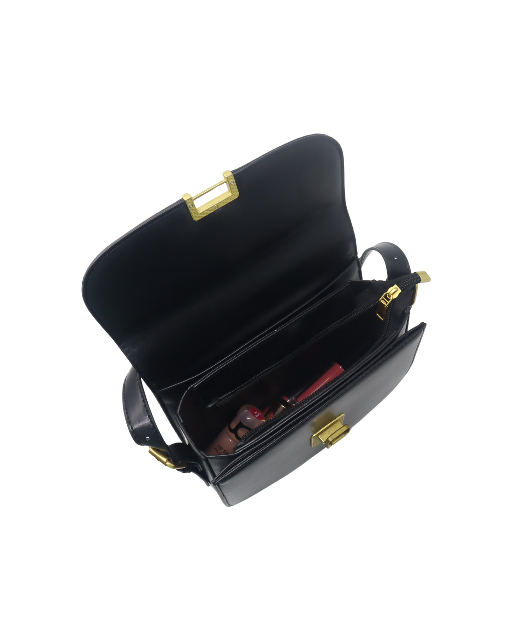 Noir Lockette – The Signature Mini Satchel