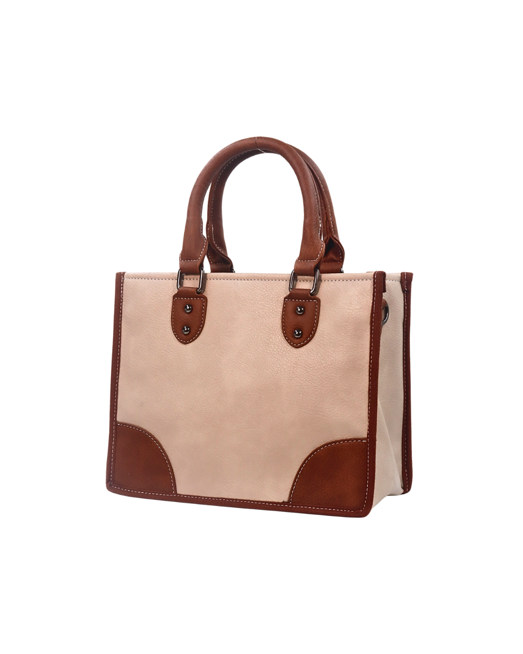 Savona Heritage – Dual-Tone Structured Tote