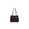 Sable Luxe Structured Canvas Tote