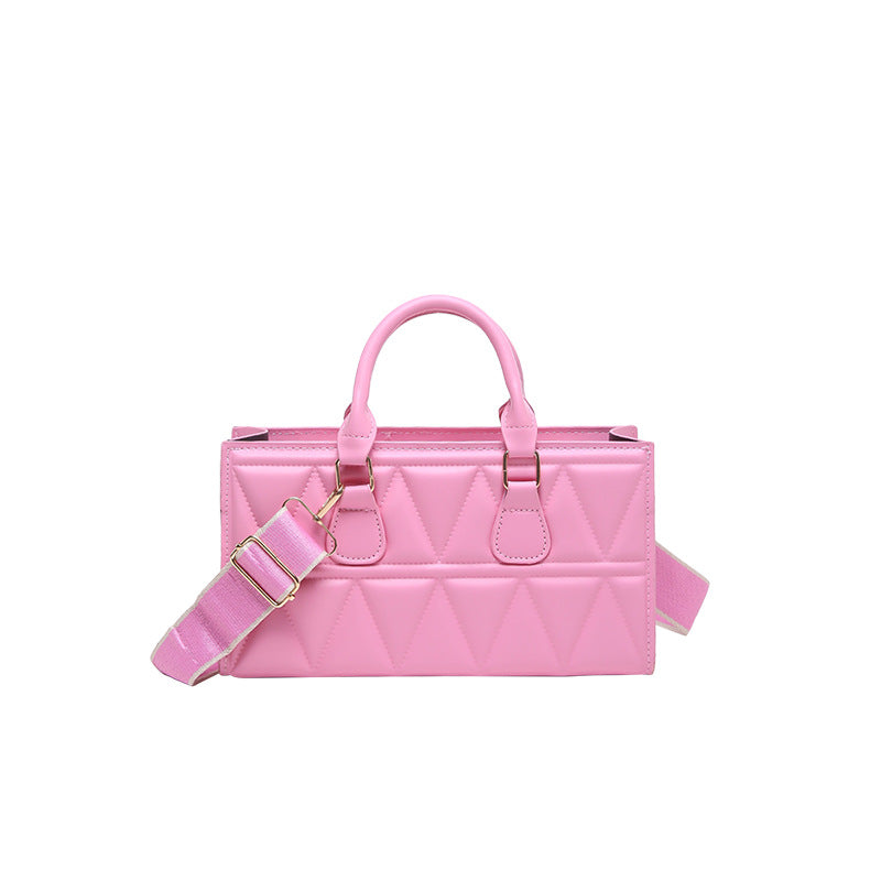 Chic Quilted Black Handbag