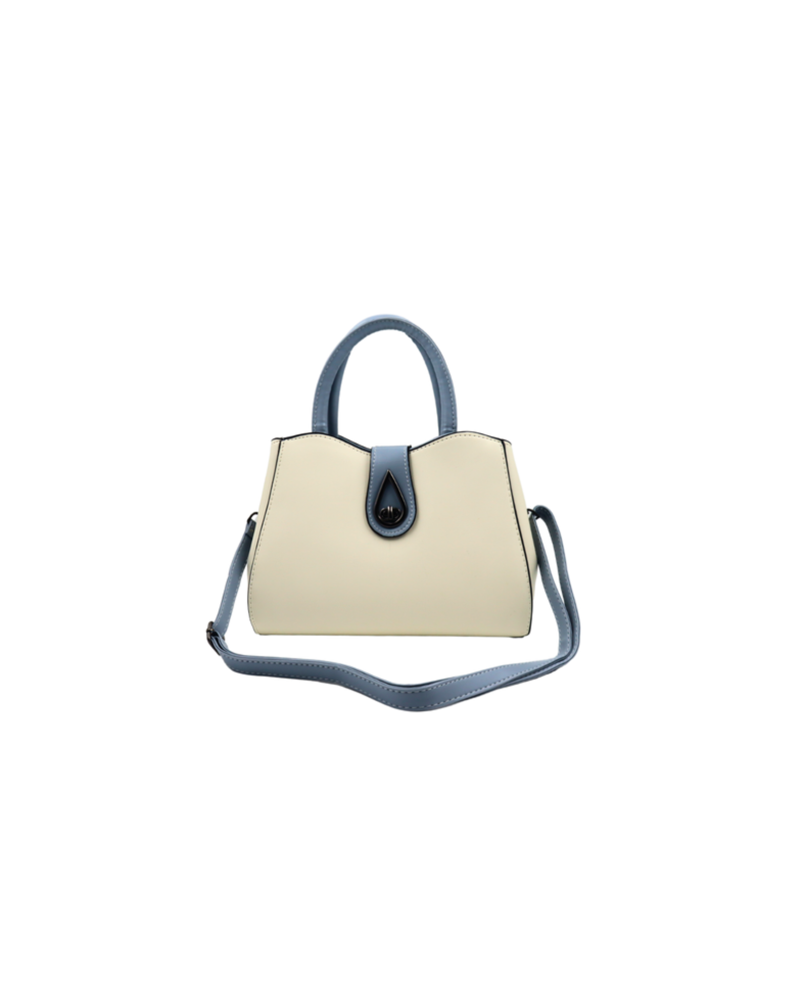 Ivory Mist – Two-Tone Compact Tote
