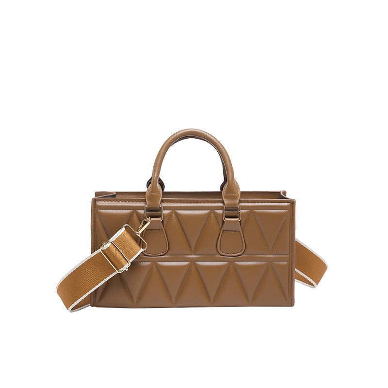 Chic Quilted Black Handbag