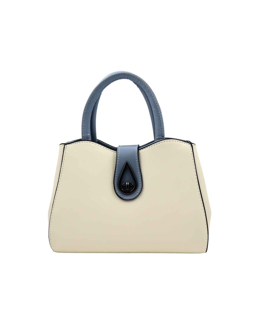 Ivory Mist – Two-Tone Compact Tote