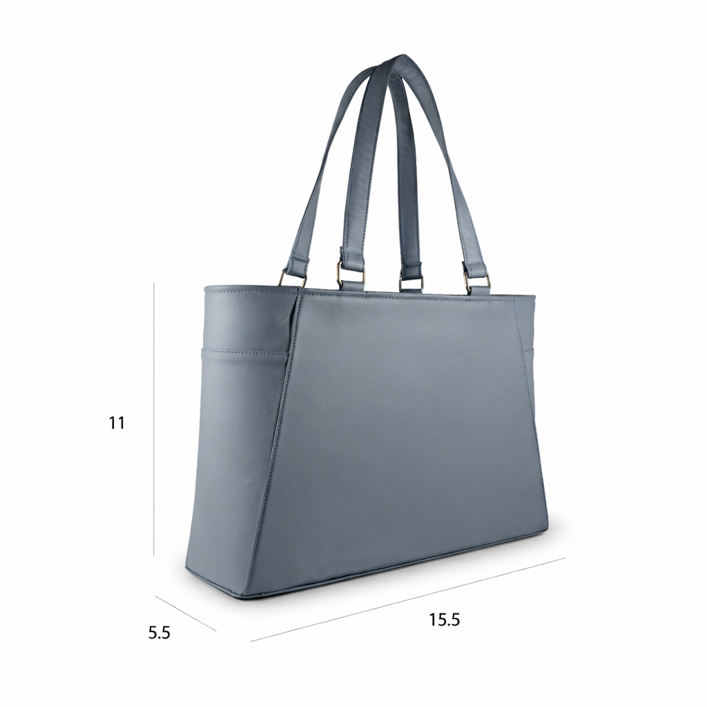Premium Matte Grey Office Tote Bag