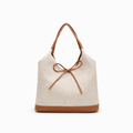 Ivory Textured Everyday Tote bag