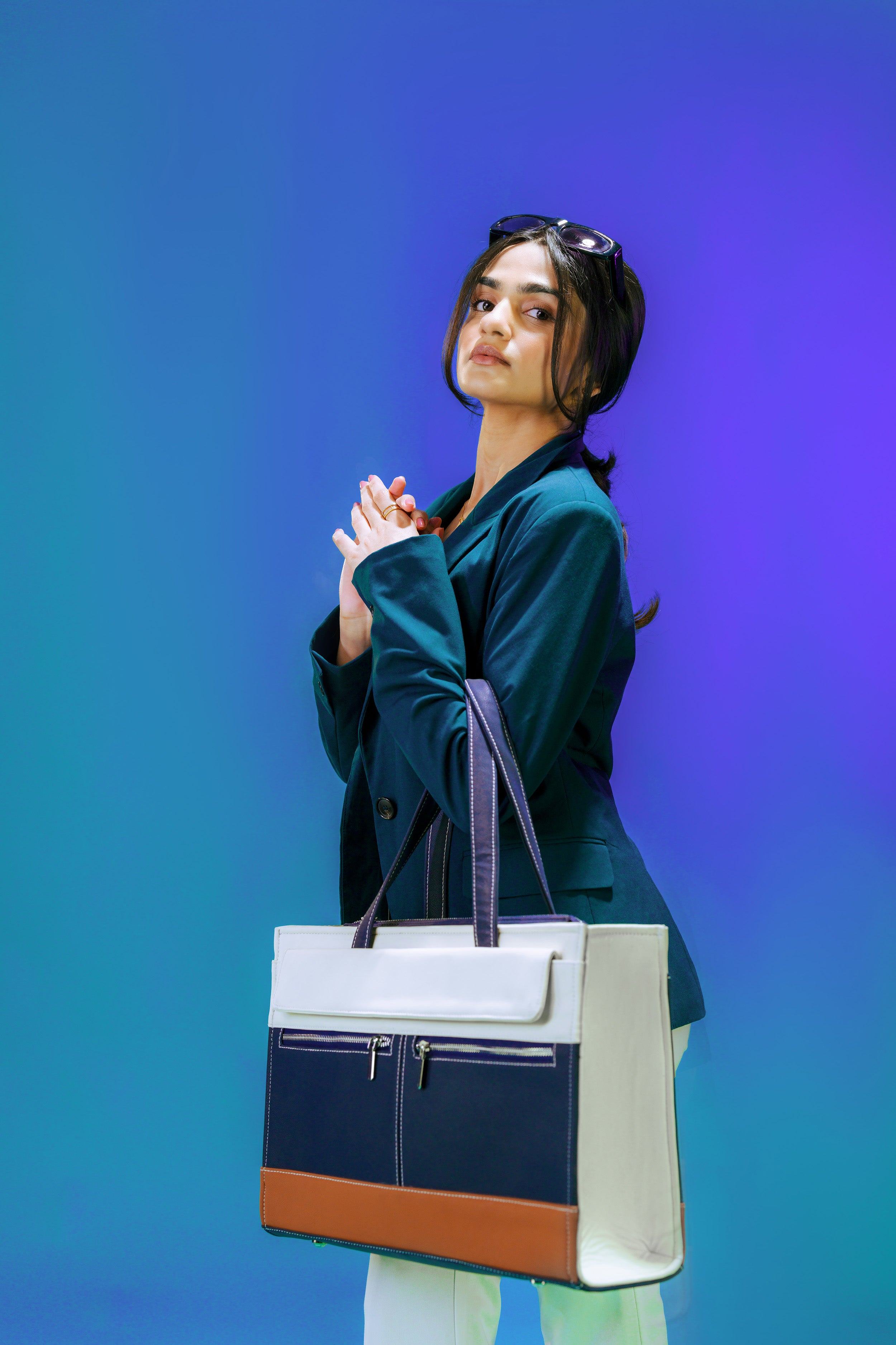 Elegant Tote Bag For Working Women With Laptop Space
