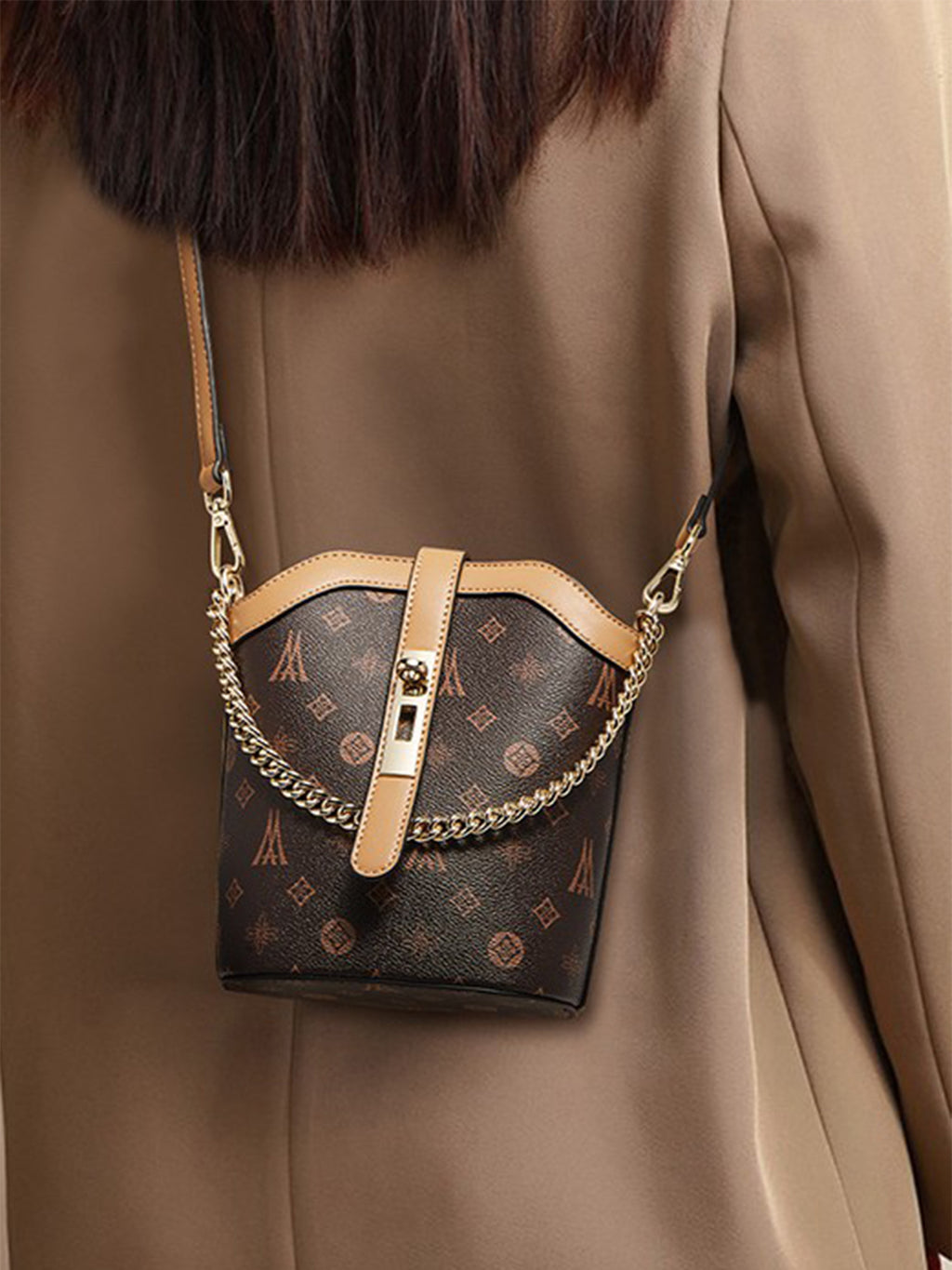 Flexi Bucket Crossbody Bag