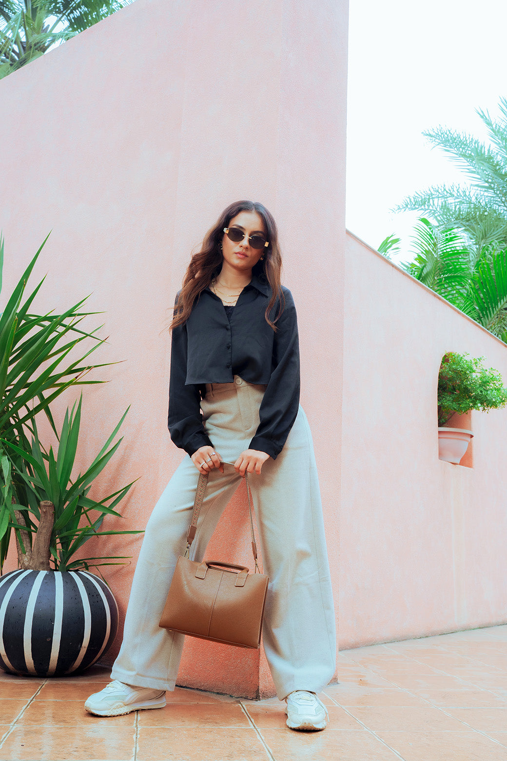 Classic Brown Mini Tote