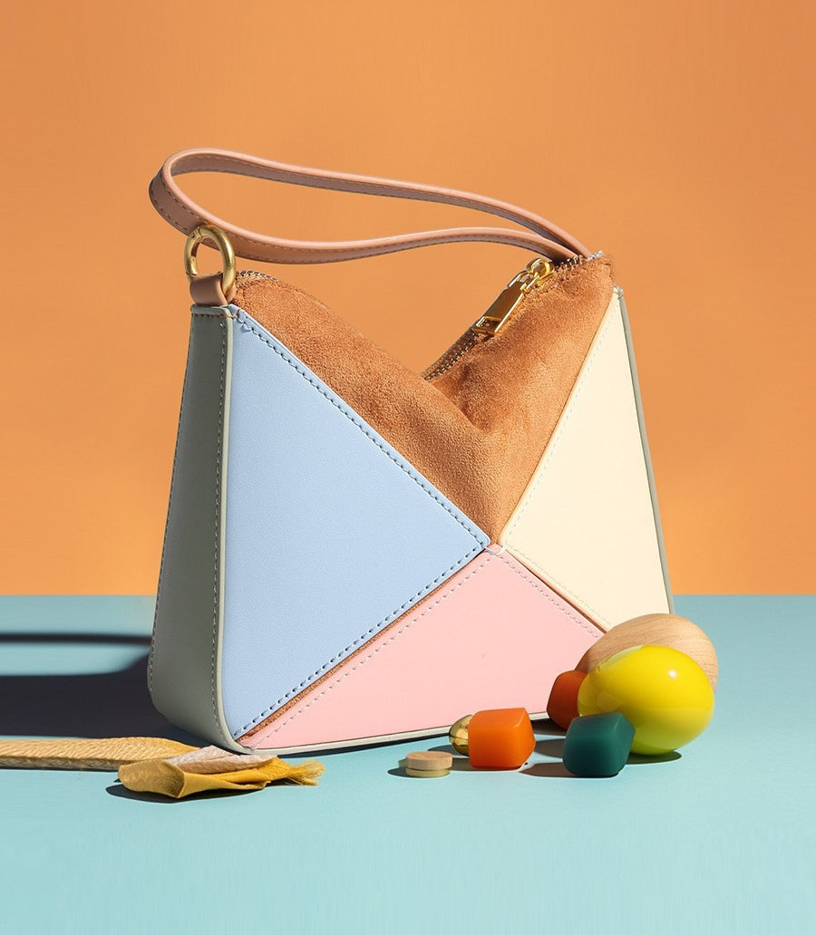 Candy Prism Geometric Mini Handbag