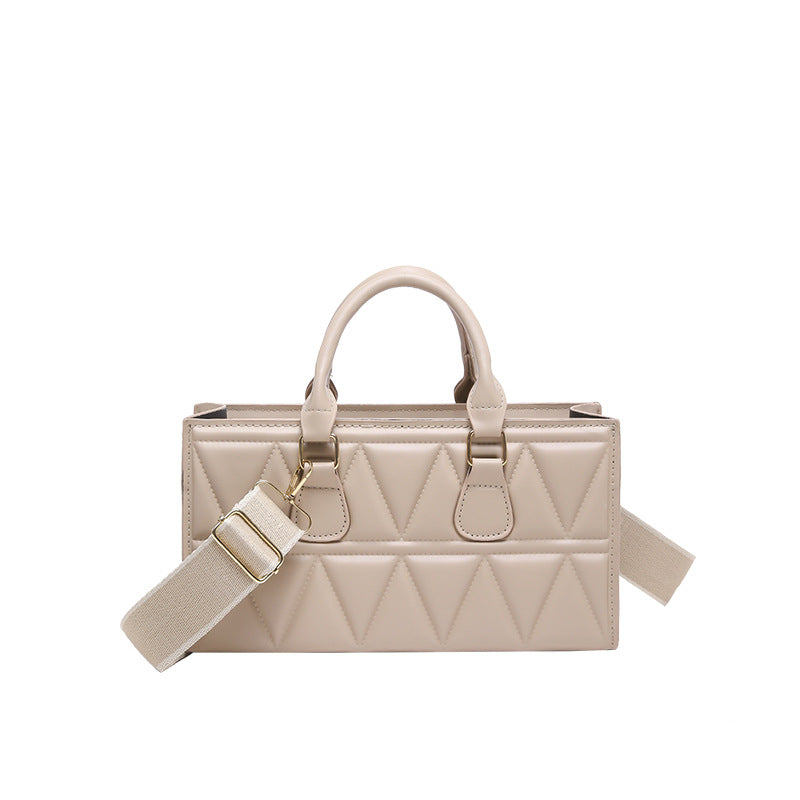 Chic Quilted Black Handbag