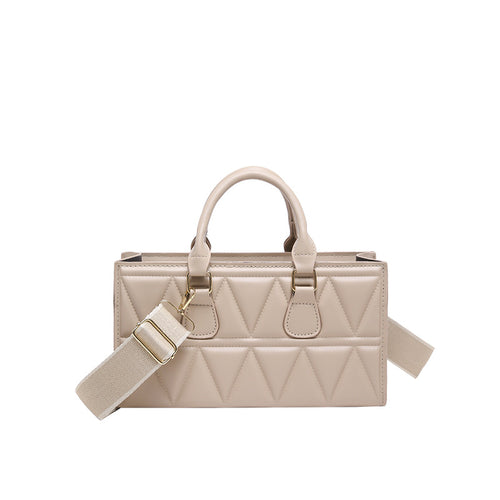 Chic Quilted Black Handbag