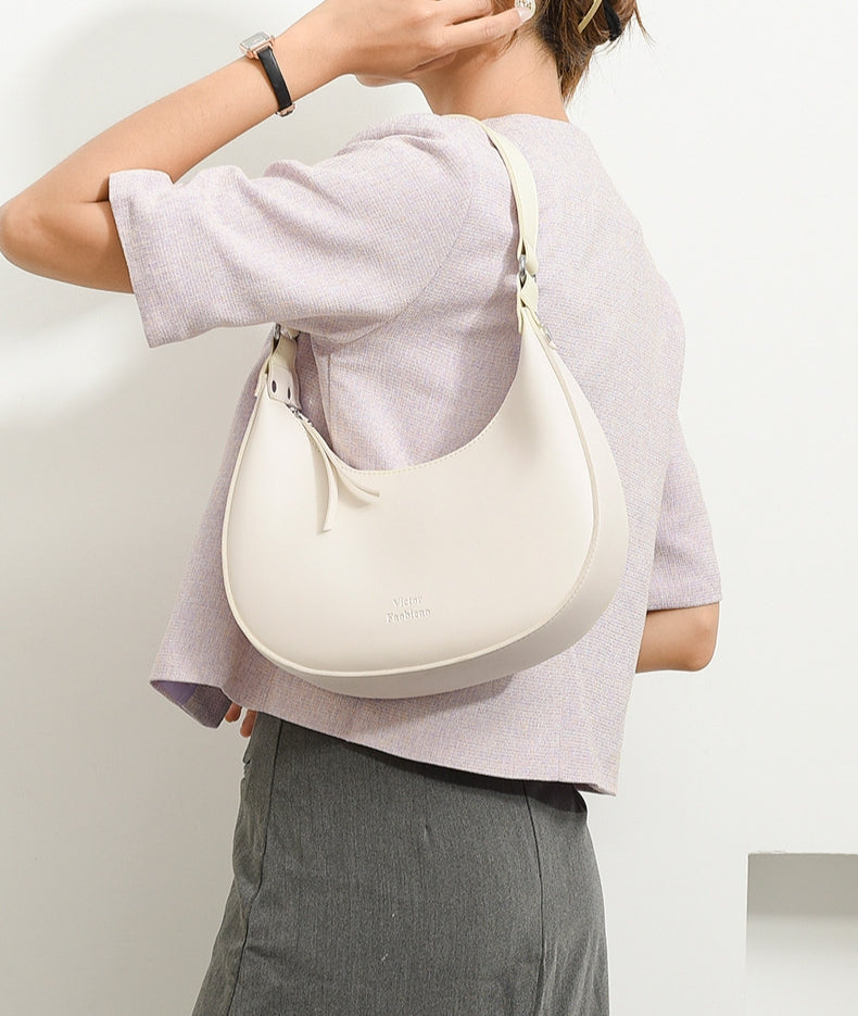 Crescent Chic Mini Shoulder Bag